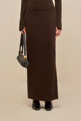 NADINE SKIRT - DARK JAVA