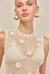 VERMEER DRESS - OFF WHITE
