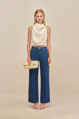ADRIENNE TOP - SEASHELL
