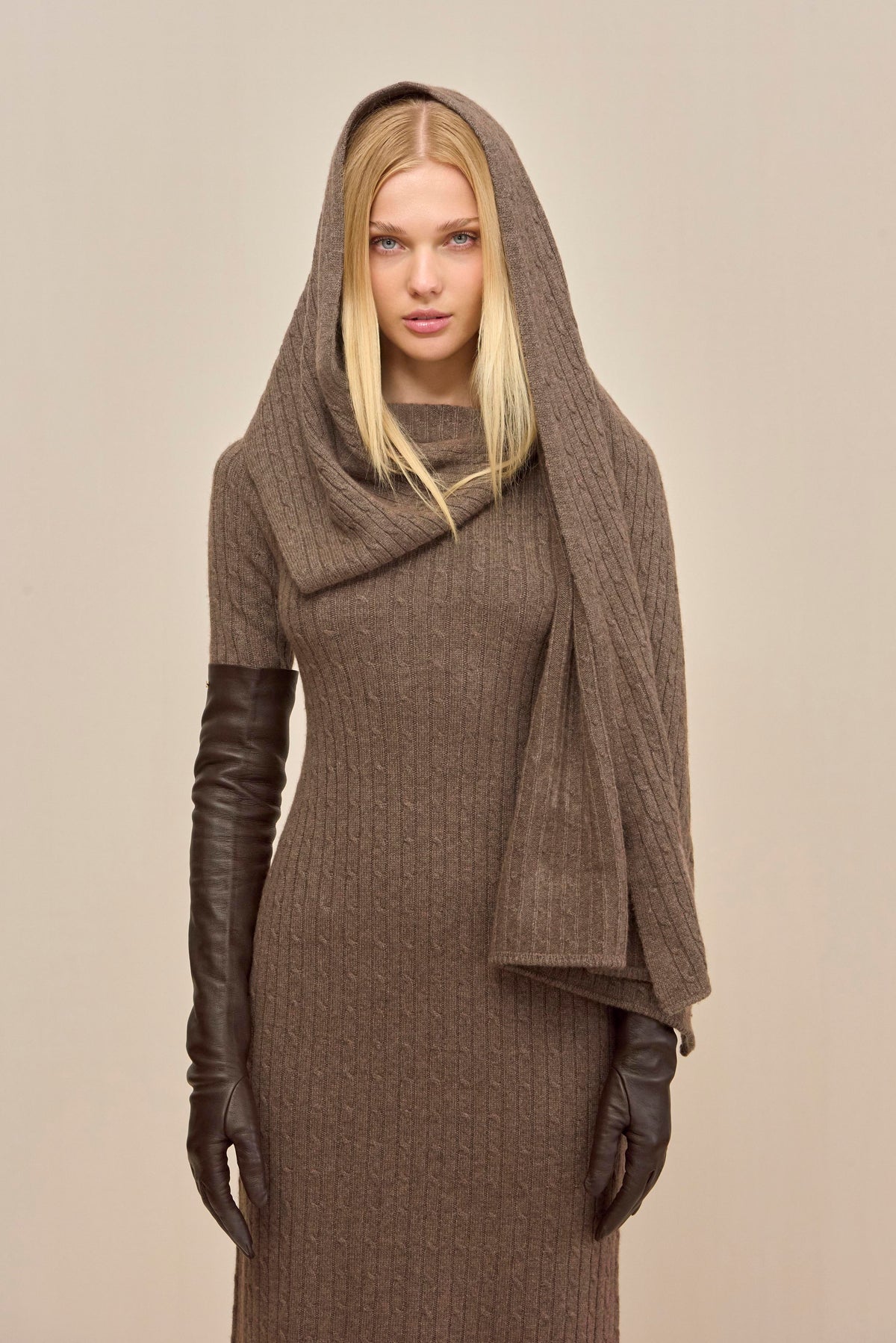 NATACHA DRESS - OTTER