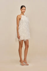 SHANNON DRESS - OFF WHITE