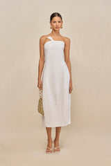 ARACELI DRESS - OPTIC WHITE