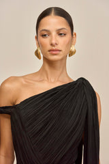 ERIN EARRING - BRUSHED BRASS