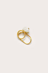 MARAIS RING - BRUSHED BRASS