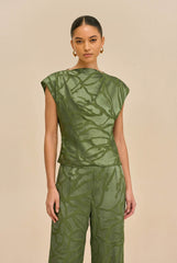 MONETTE TOP - DEEP PASTURE