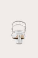 REINA RHINESTONE SANDAL - CLEAR