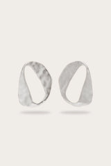 RUE EARRING - ANTIQUE SILVER