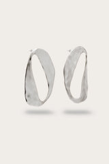 RUE EARRING - ANTIQUE SILVER