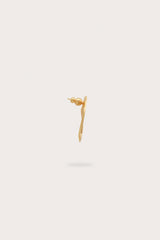 RUE MINI EARRING - BRUSHED BRASS