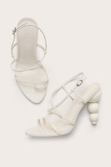 ROBYN SANDAL - ANTIQUE WHITE
