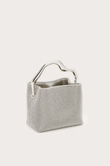 SOLENE MINI RHINESTONE BAG - CLEAR