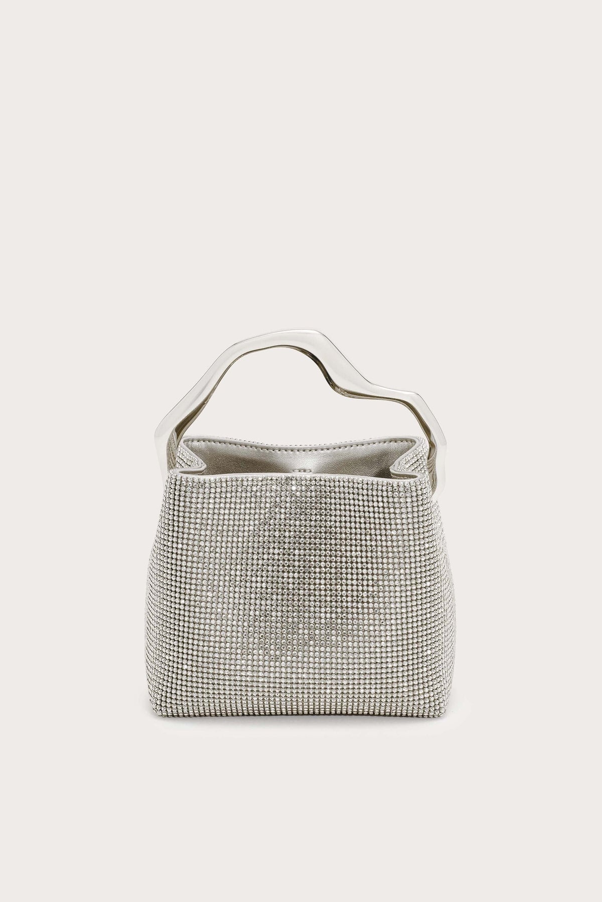 SOLENE MINI RHINESTONE BAG - CLEAR