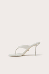 STELLA HEEL - ANTIQUE WHITE