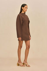 ALMINA KNIT DRESS - LUWAK