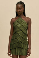 VARSHA DRESS - DEEP PASTURE