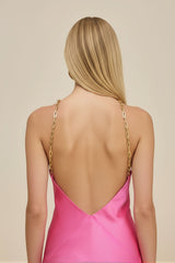 OPHELIA GOWN - ROSADO
