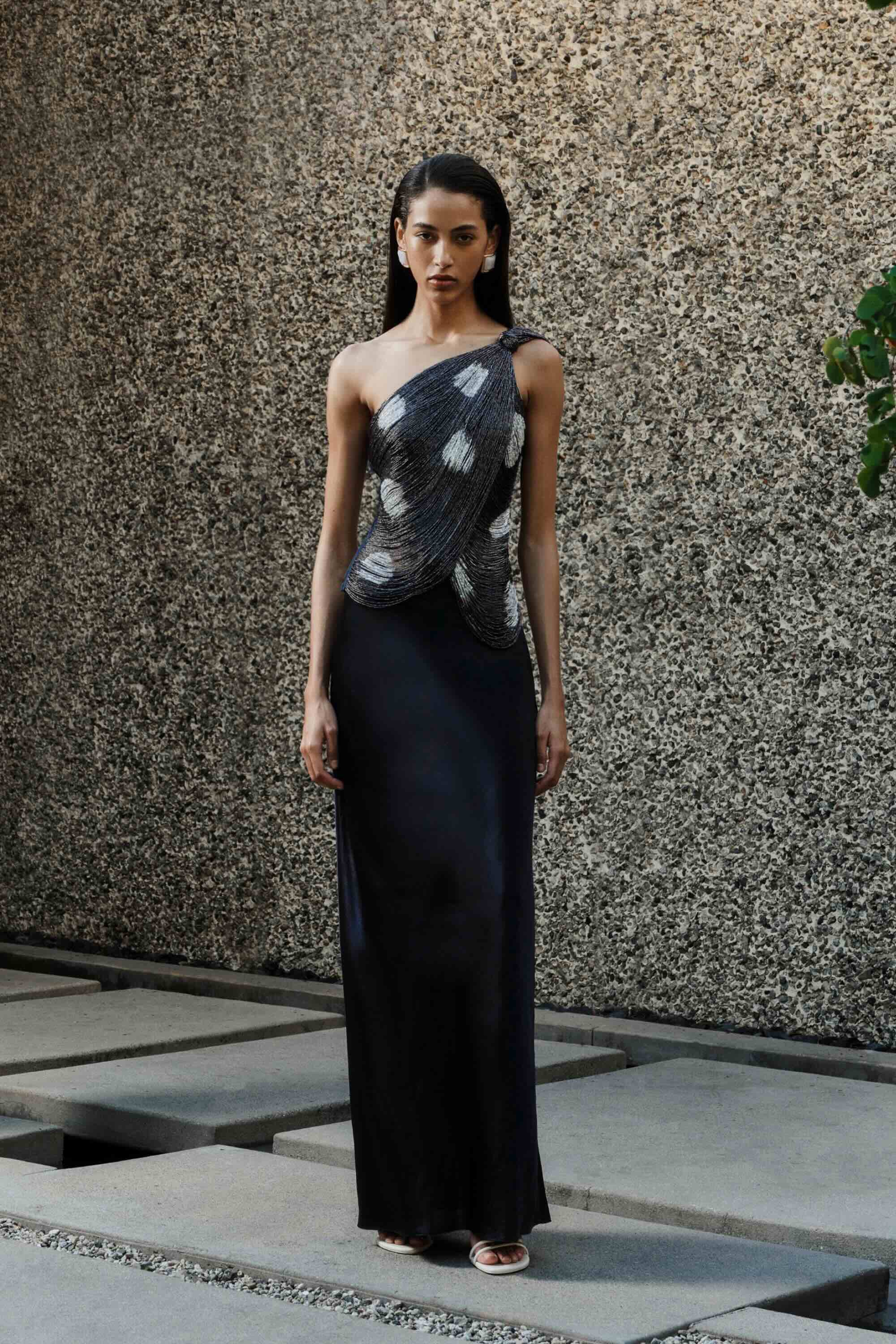 CHANTEL SKIRT - DEEP LAKE